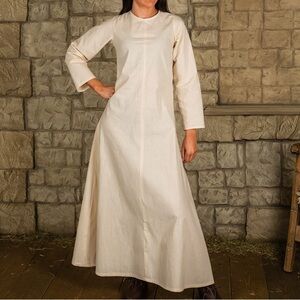 MYTHOLON Undergarment dress Canvas Renaissance Medieval Cosplay Medium Cotton